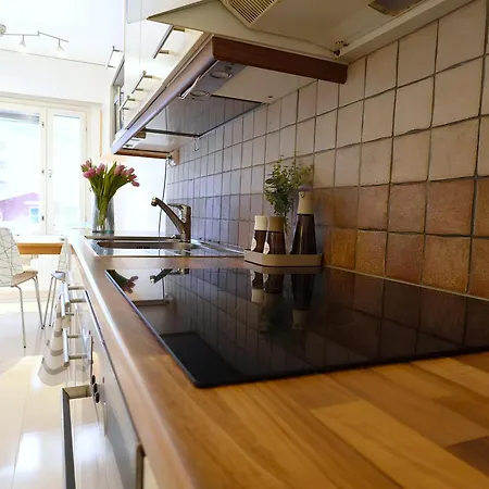 Cozy 93m² Townhouse With Large Terrace & Sauna Apartman Turku