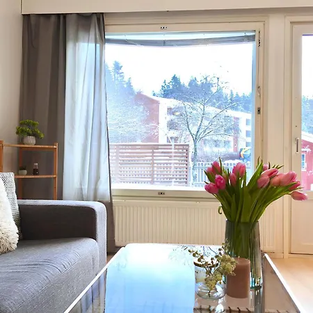 Apartamento Cozy 93m² Townhouse With Large Terrace & Sauna *